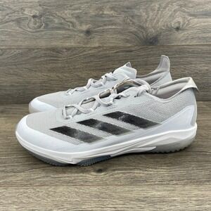 Adidas Adizero Men Gray Turf Baseball Training Shoes Size 12 IH2644